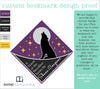 For Authors - Custom Designed Corner Bookmark to Match Your Book