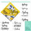 Lemon Fresh Signature Corner Bookmark