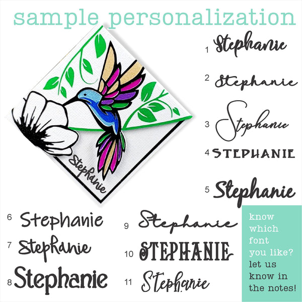 Hummingbird Deluxe Corner Bookmark