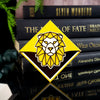 Geo Lion Signature Corner Bookmark
