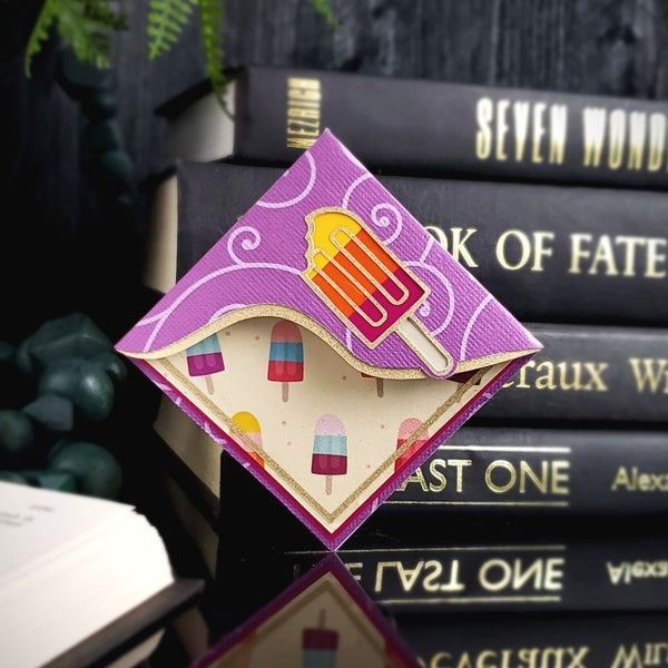 Popsicle Signature Corner Bookmark