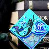 Mermaid Waves Deluxe Corner Bookmark