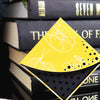 Yellow + Dots Signature Corner Bookmark