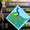 Noble Peacock Deluxe Handmade Corner Bookmark