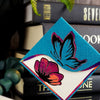 Keep Flying Teal Butterfly Signature Bookmark + Card Gift Set