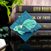Green Glitter Fish Signature Corner Bookmark