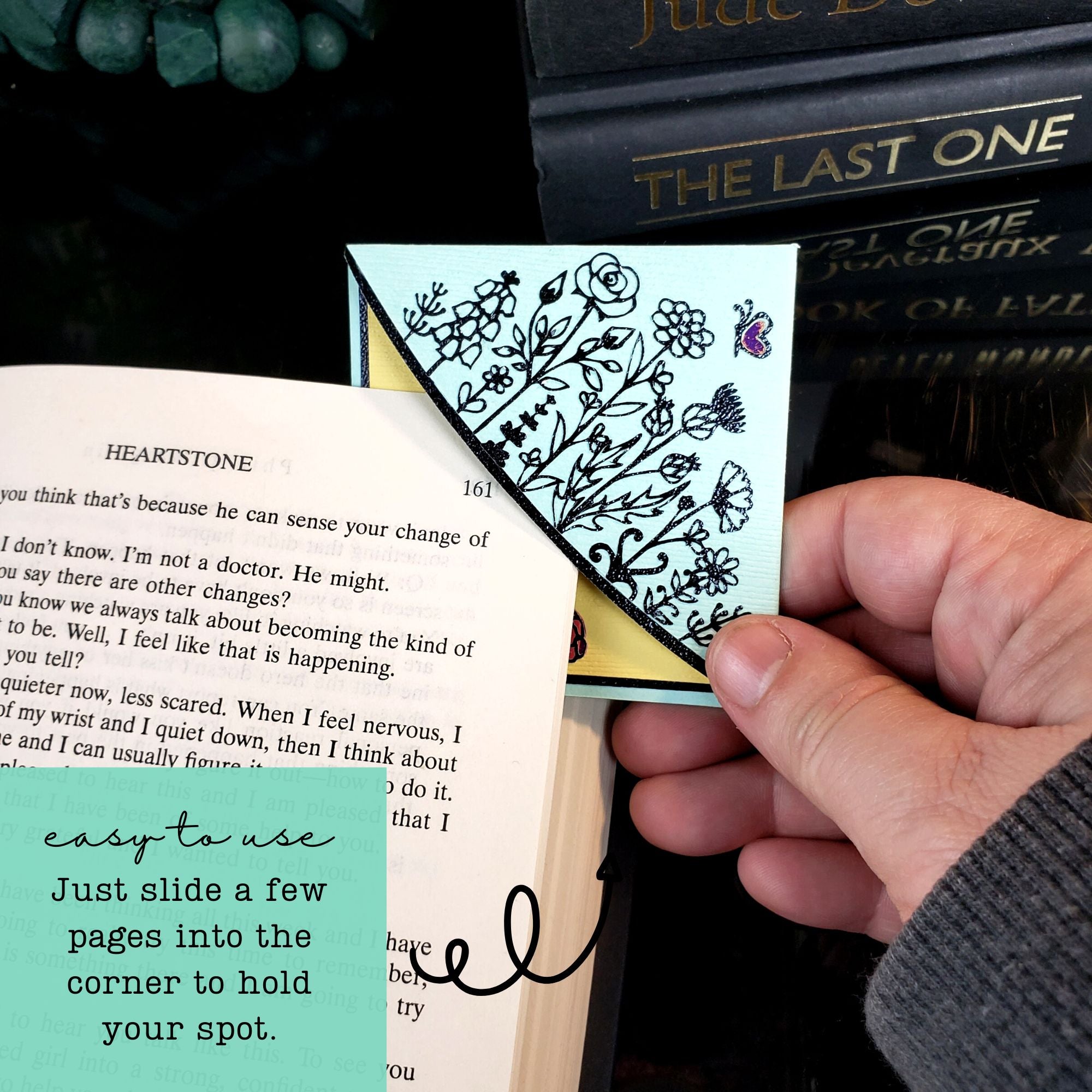 Blooming Wildflowers Deluxe Corner Bookmark