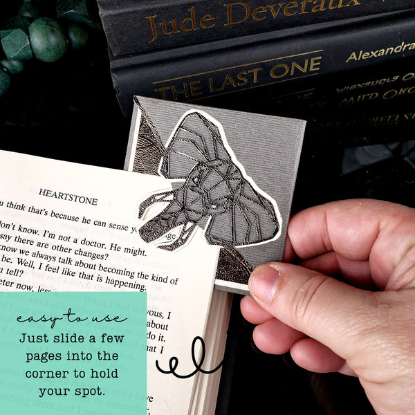 Geo Elephant Deluxe Corner Bookmark