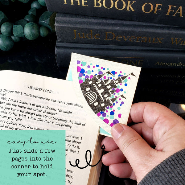 Fairytale Castle Deluxe Corner Bookmark