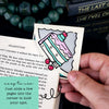 Cartoon Cake Slice Signature Corner Bookmark