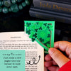 Lucky Clover Bouquet Signature Corner Bookmark