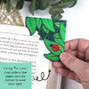 Leaves + Critter Deluxe Corner Bookmark