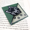 Green Wolf Signature Corner Bookmark
