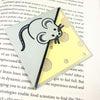 Mouse Cheese Signature Corner Bookmark