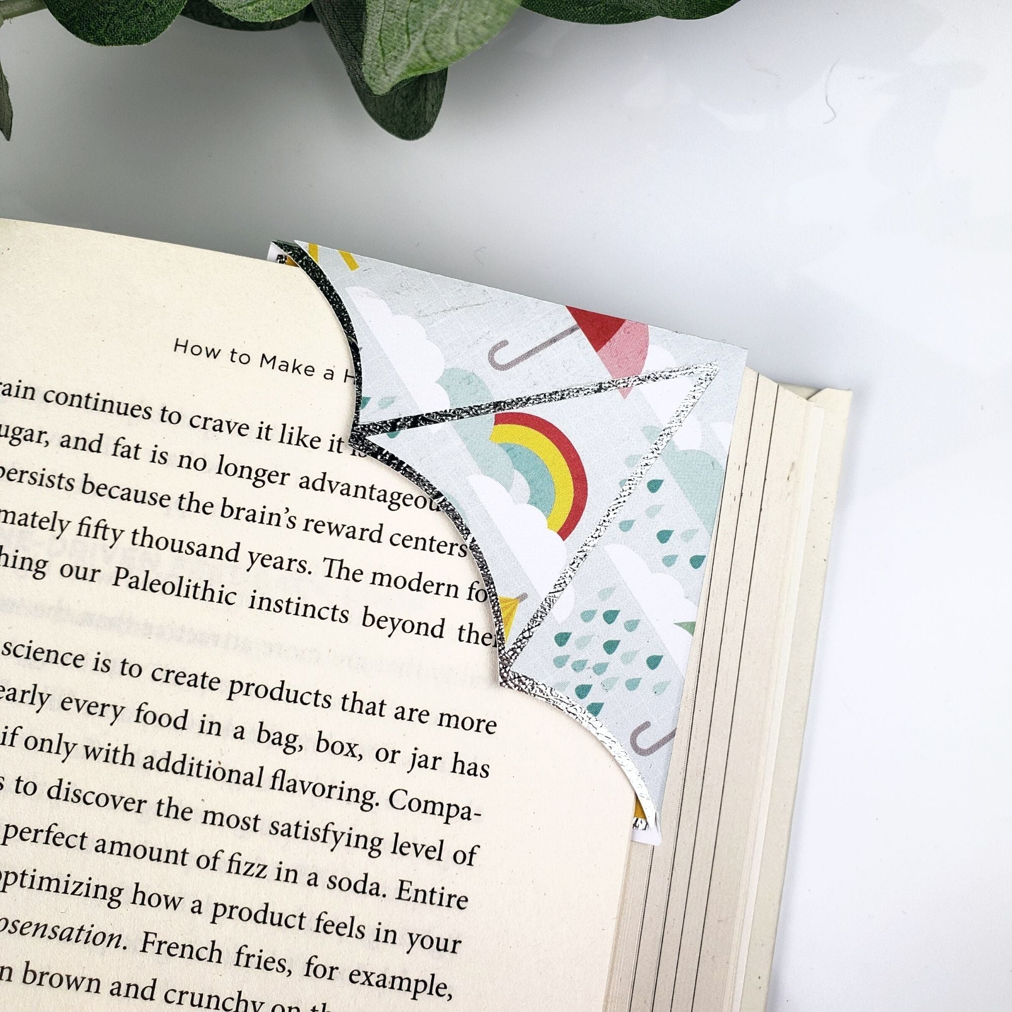 Umbrella Signature Corner Bookmark