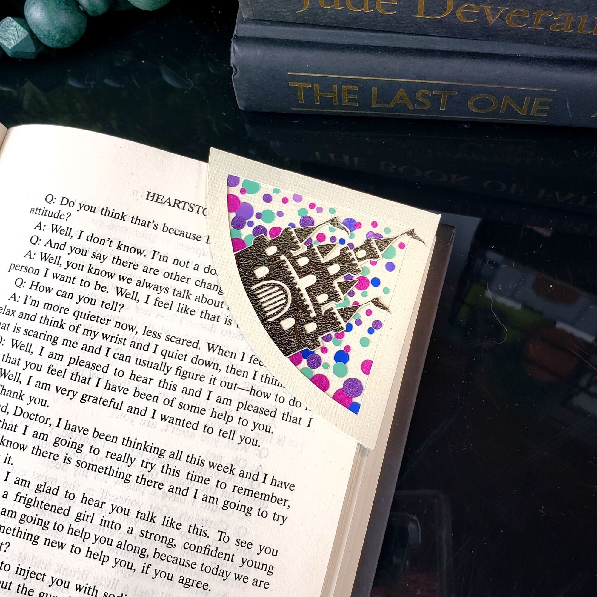 Fairytale Castle Deluxe Corner Bookmark