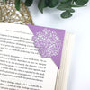 Peony Bouquet + Leaves Signature Corner Bookmark