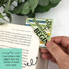 Adventure Begins Signature Corner Bookmark