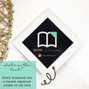 Peony Bouquet + Leaves Signature Corner Bookmark