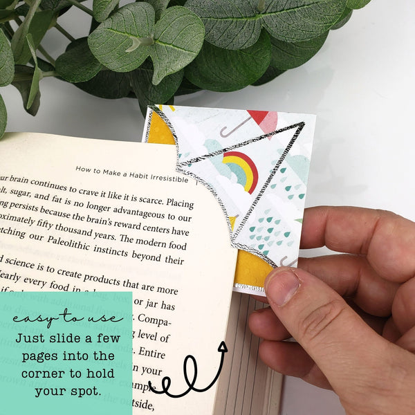 Umbrella Signature Corner Bookmark