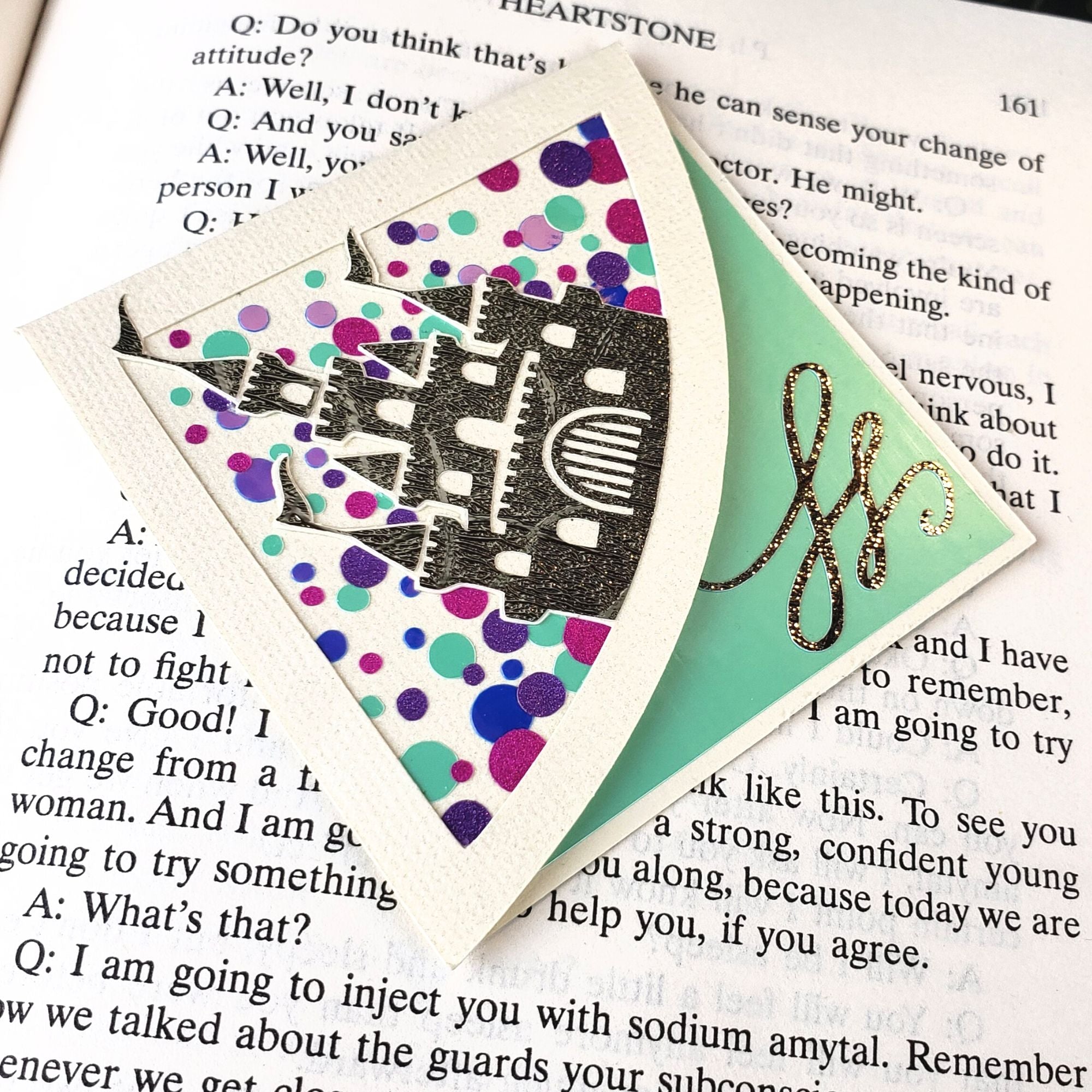 Fairytale Castle Deluxe Corner Bookmark