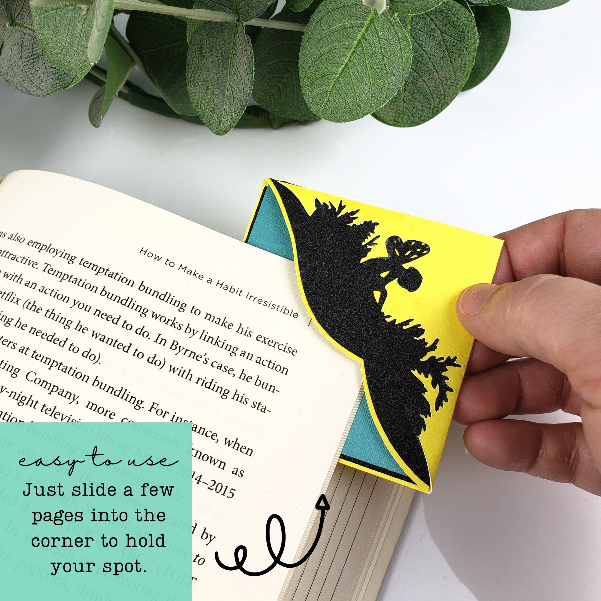 Believe Fairy Signature Corner Bookmark