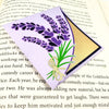 Lavender Bouquet Deluxe Corner Bookmark