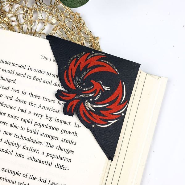 Phoenix Rising Signature Corner Bookmark