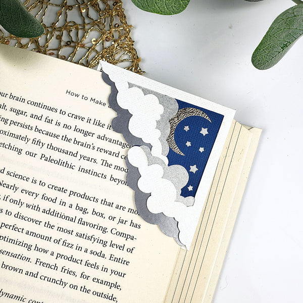 Stormy Skies Signature Corner Bookmark