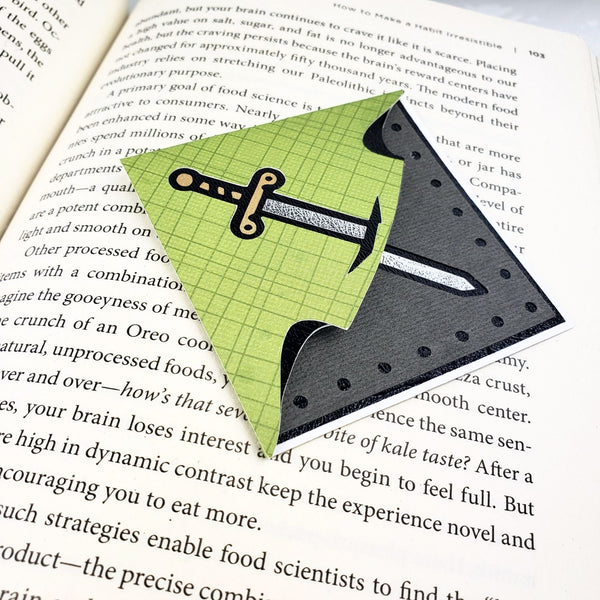 Sword Signature Corner Bookmark