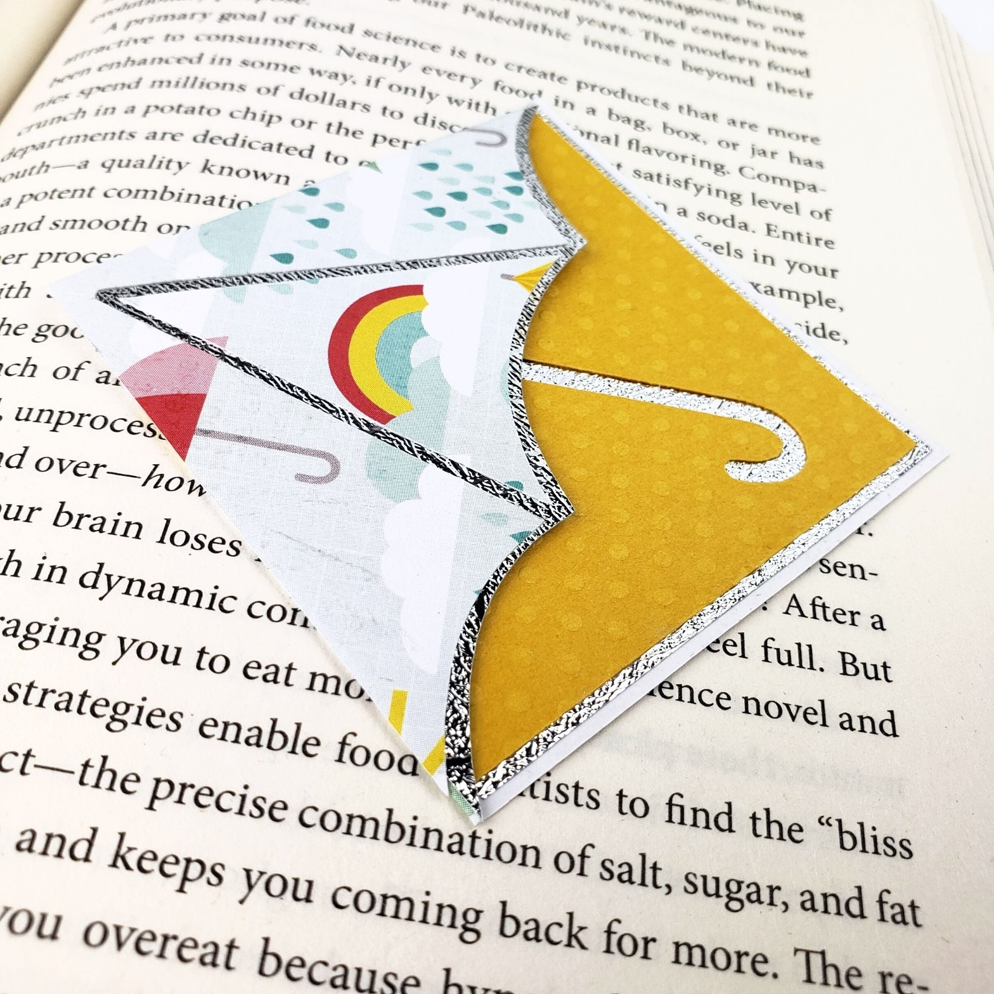 Umbrella Signature Corner Bookmark