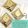 Bee Beehive Signature Corner Bookmark