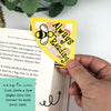 Always Bee Reading Signature Corner Bookmark