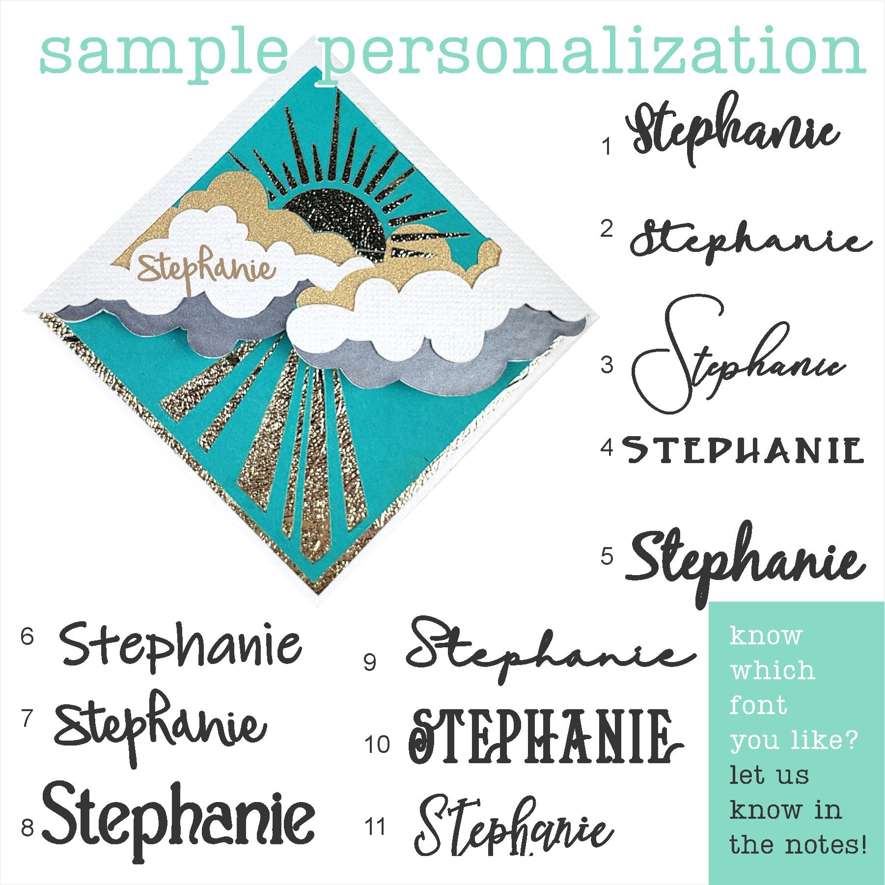 Shining Skies Deluxe Corner Bookmark