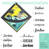 Beach Sunrise Deluxe Corner Bookmark