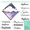 Galaxy Night Stars Signature Corner Bookmark