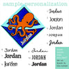 Octopus Paper Corner Bookmark