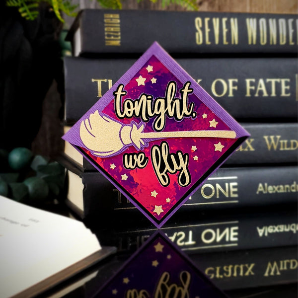Tonight We Fly Signature Corner Bookmark