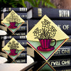 Teacup Flowers Signature Corner Bookmark