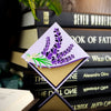 Lavender Bouquet Deluxe Corner Bookmark
