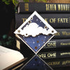 Night Sky Stars Signature Corner Bookmark