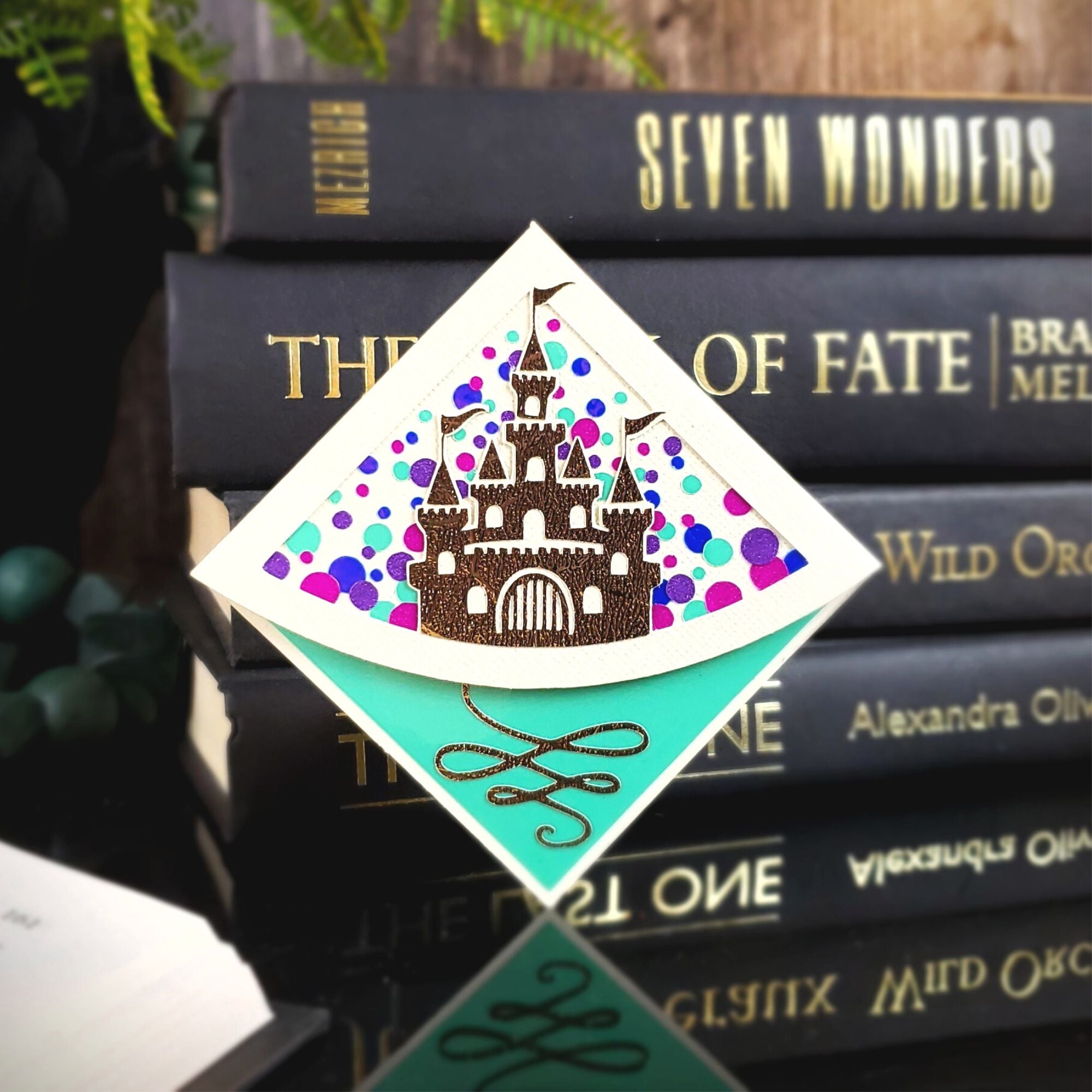 Fairytale Castle Deluxe Corner Bookmark