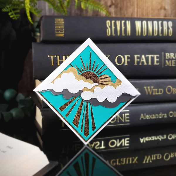 Shining Skies Deluxe Corner Bookmark