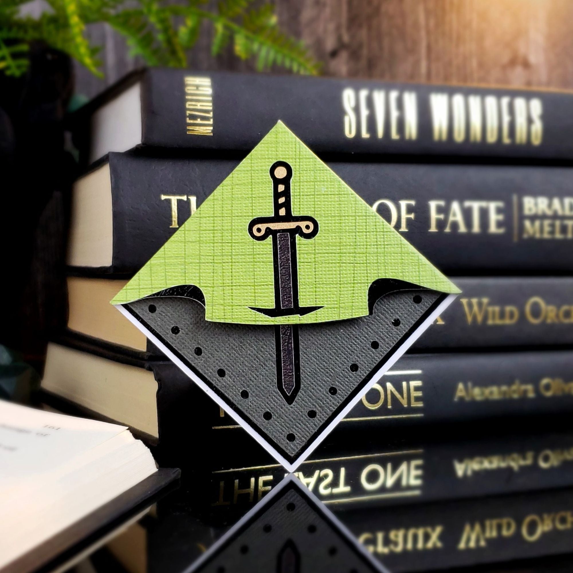 Sword Signature Corner Bookmark