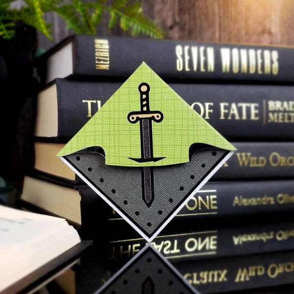 Sword Signature Corner Bookmark
