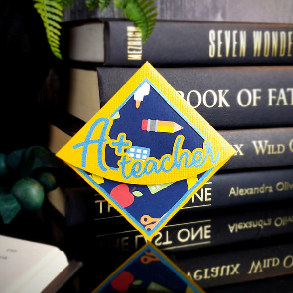A+ Teacher Signature Corner Bookmark