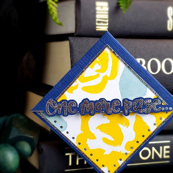 One More Page Signature Corner Bookmark