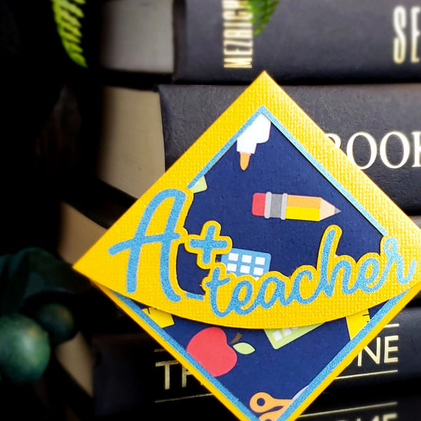 A+ Teacher Signature Corner Bookmark