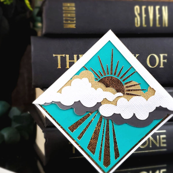 Shining Skies Deluxe Corner Bookmark