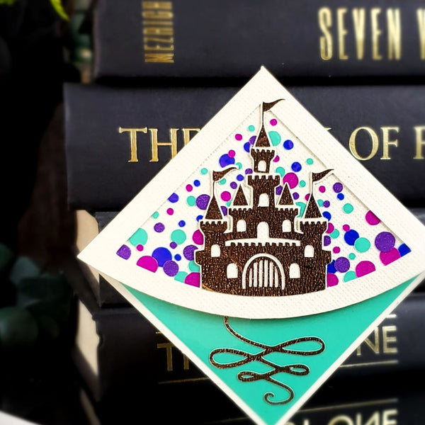 Fairytale Castle Deluxe Corner Bookmark